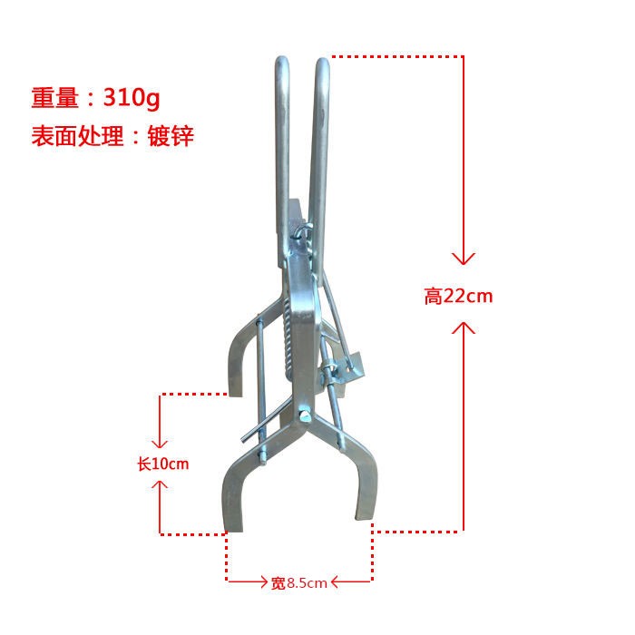 老鼠夹铁夹子圆形老式新型夹板钢丝夹野外扑鼠器抓老鼠的工具神器-图2