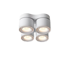 Surface-mounted spotlights for home living rooms without main lights, double heads and four heads, foldable, adjustable angle, commercial hilly downlights, spotlights