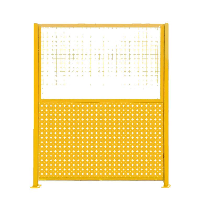 车间冲孔离网智能机HBU器人隔栏安全设围栏网可移动仓库防护网备