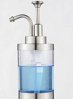 Soap Dispenser with Rust Proof Pump, Refillable Liquid Hand
