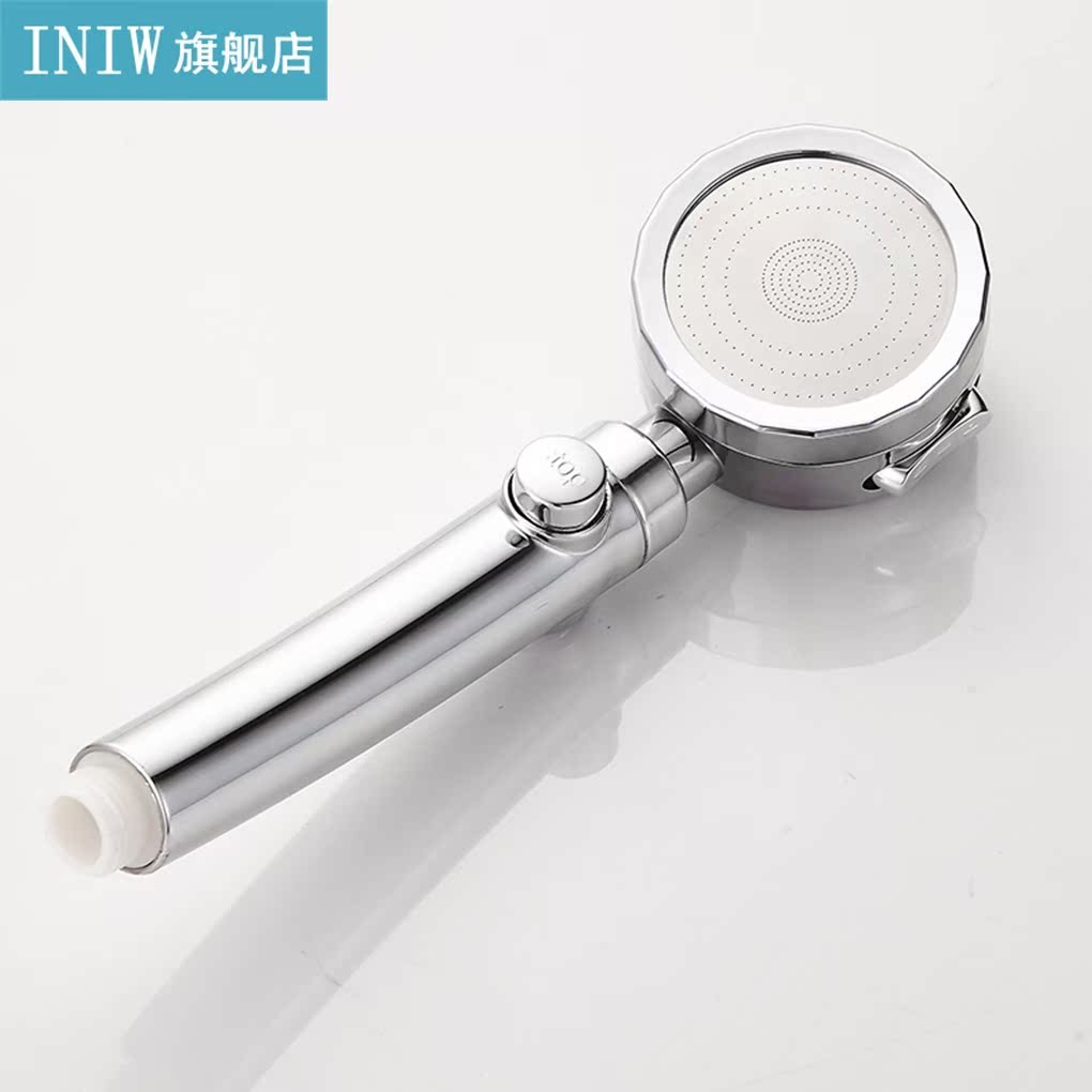 Massage rain shower Bathroom Adjustable shower head High Pre - 图1