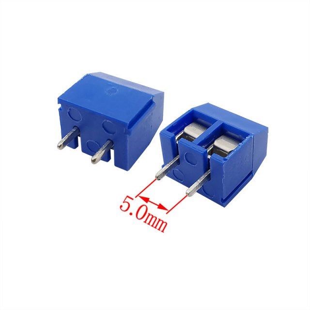 KF301-2P 5.0mm Pitch 2 Pin PCB Screw Terminal Block Connecto - 图2