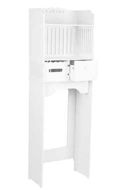 3 Shelf Bathroom Storage Rack Household Safe Toilet Rack Bat