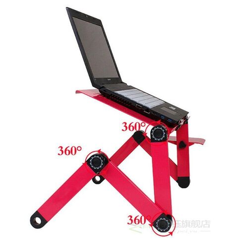 Laptop Stand able Lap Desk ray Portable Adjustable for Bed - 图1