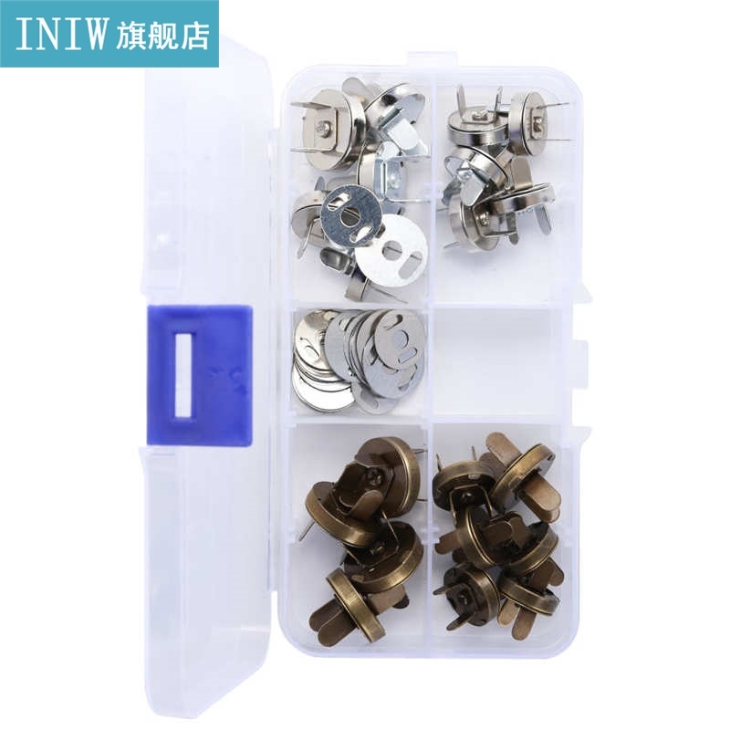 Button Clasp Button Clasp Aluminum Alloy Magnetic Snap Faste - 图1