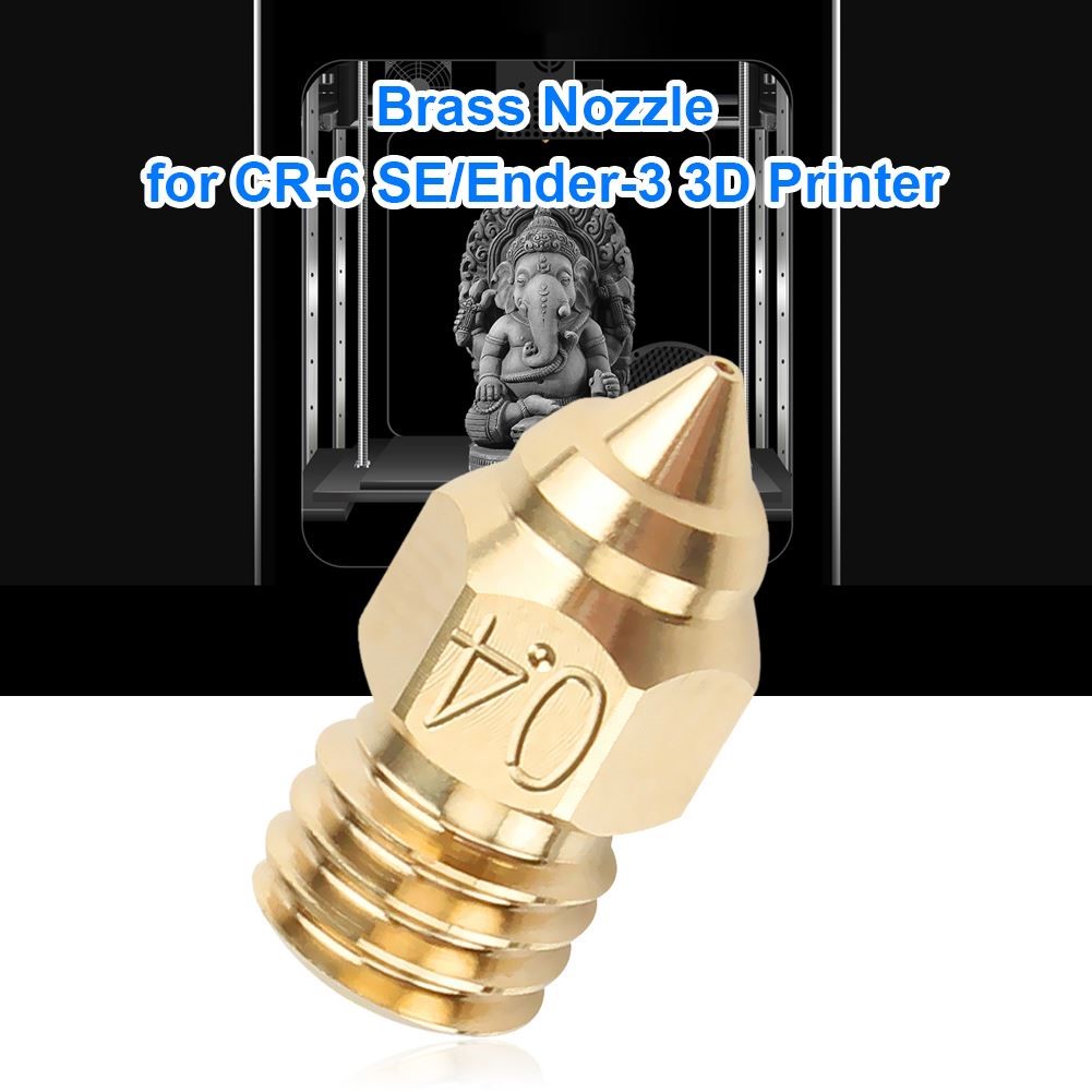 3D Printer Extruder Brass Nozzle Replacement MK8 Hotend Thre - 图2