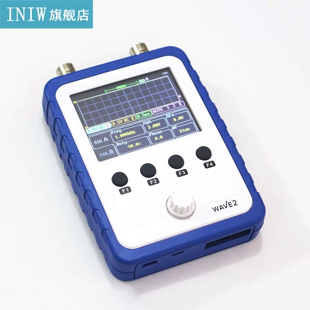 WAVE2 2.4-inch Handheld Pocket-size Digital Oscilloscope Tou - 图0