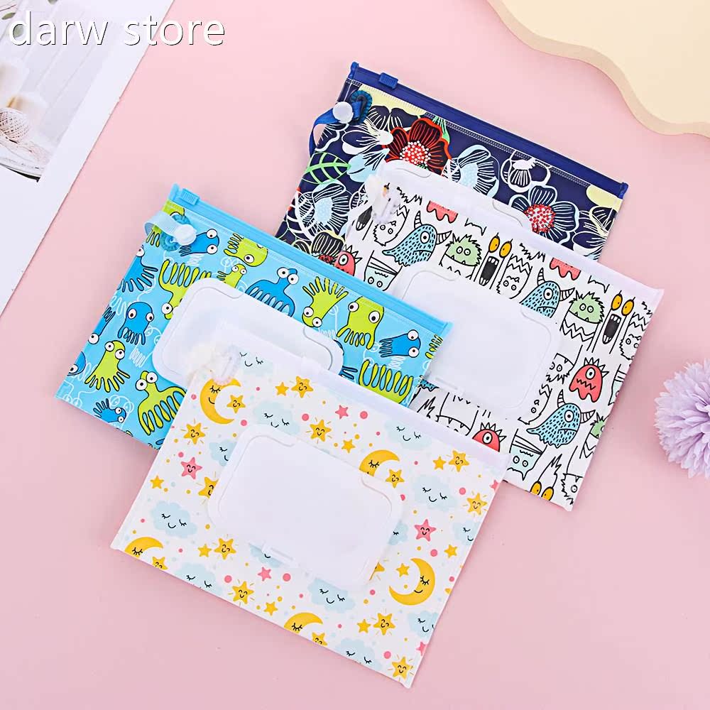 18* 1 4cm PlasticC Wet Wipes Bag Flip over Snap1StrapTissue-图0