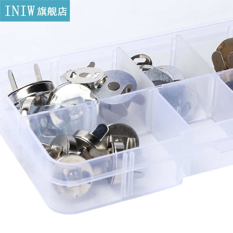 Button Clasp Button Clasp Aluminum Alloy Magnetic Snap Faste - 图2