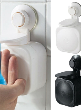 Bathroom Seamless Manual Soap Dispenser with Suction Cup and