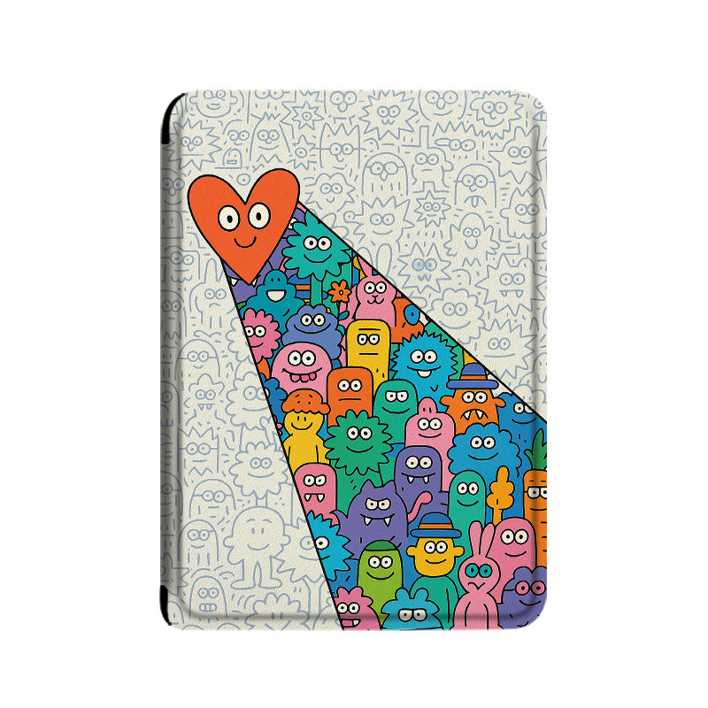 电子书保护套爱心适用汉王clear6pro阅读器plus定制6电纸书clear7涂鸦Turbo磁吸N10mini7.8寸卡通创意保护壳,淘宝优惠券,粉丝福利购,淘宝优惠卷