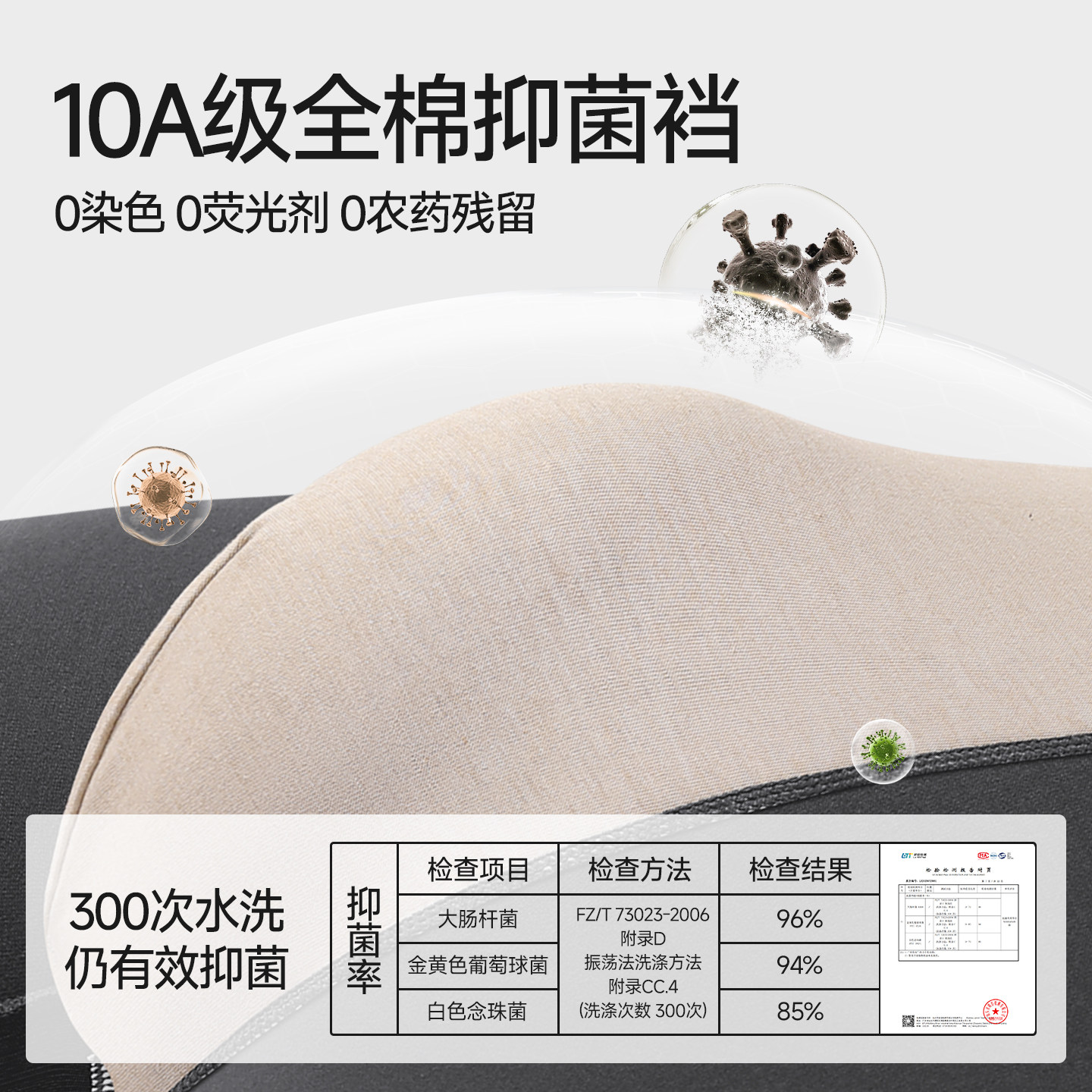 猫人男士内裤男款纯棉10A抗菌全棉裆四角裤男式大码宽松平角短裤,淘宝优惠券,粉丝福利购,淘宝优惠卷