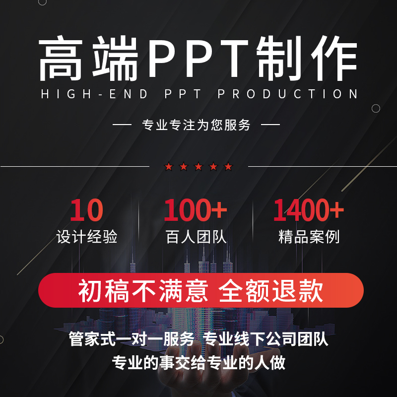 ppt制作代做修改美化设计定制课件工作汇报企业宣传商业路演总结-图2