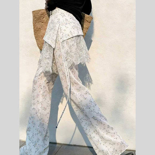 今年流行爆款独特超好看超火休闲显瘦直筒宽松裤子女2026春季新款 - 图1