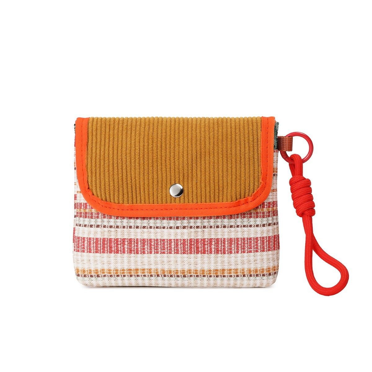 撞色大容量证件包高颜值卫生巾收纳包学生便携布艺条纹口红零钱包,淘宝优惠券,粉丝福利购,淘宝优惠卷