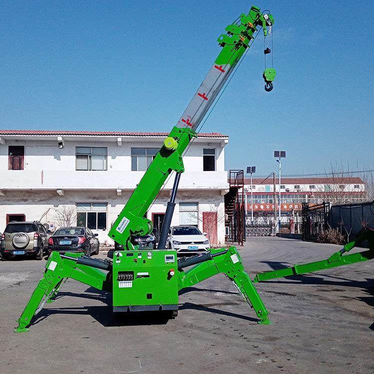 可折叠遥控液压起重蜘蛛吊机起重机小型履带式-12吨蜘蛛吊车厂家,淘宝优惠券,粉丝福利购,淘宝优惠卷