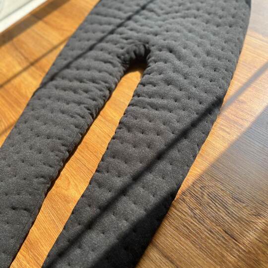 Handmade thickened cotton pants for warmth and slim fit