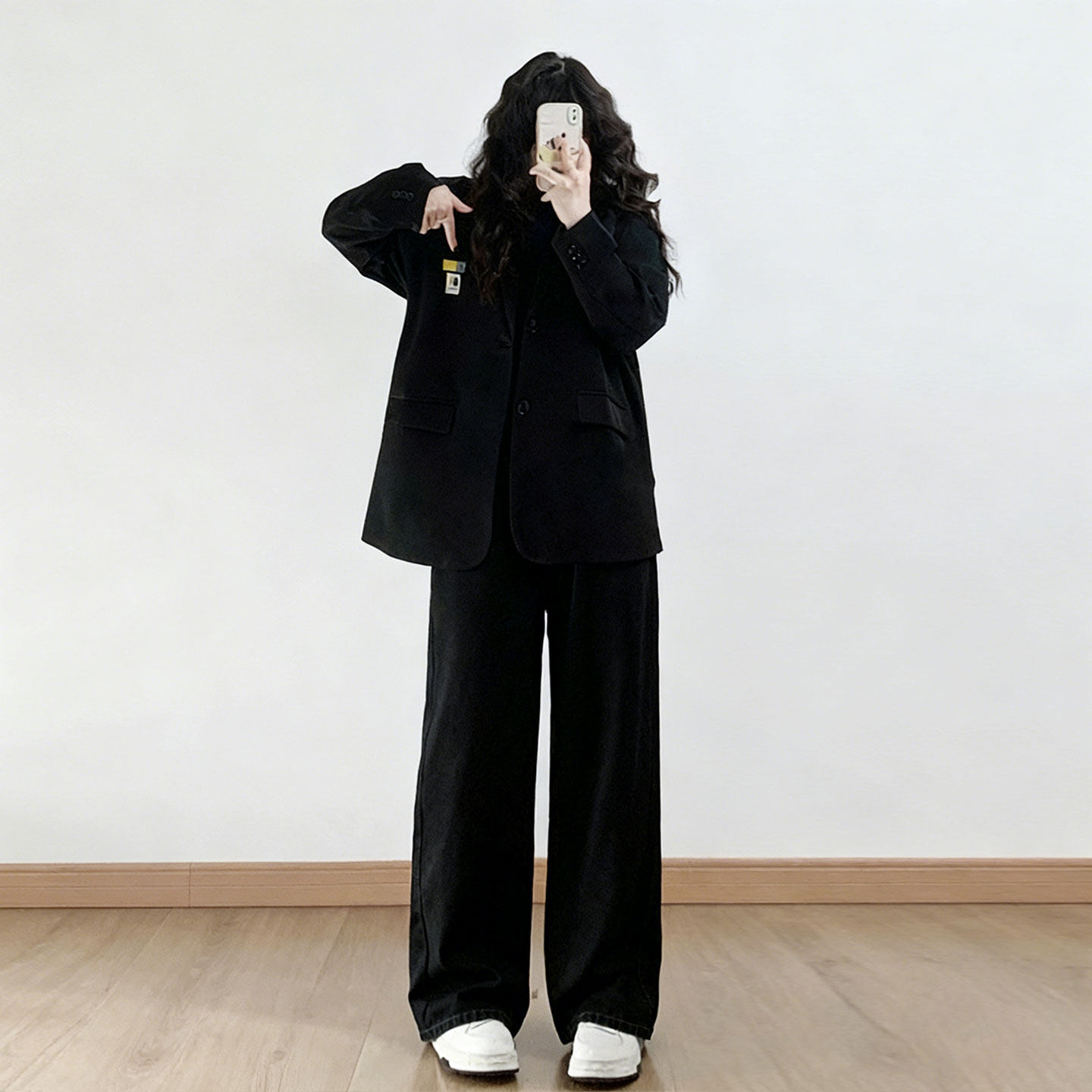 特大码女装胖mm黑色牛仔裤女2026春季韩版宽松时尚显瘦直筒长裤子,淘宝优惠券,粉丝福利购,淘宝优惠卷