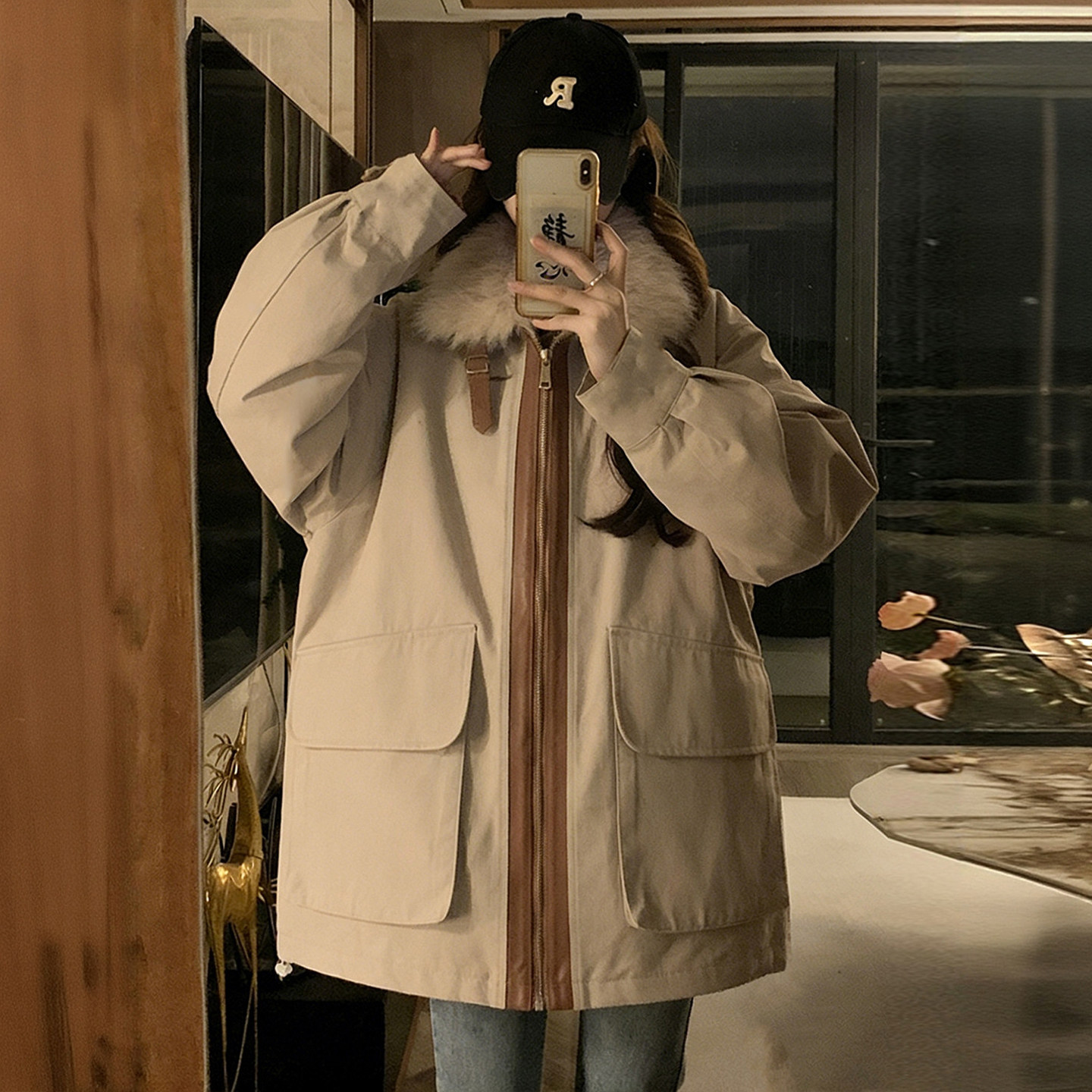 300斤大码女装胖mm立领保暖棉服女秋冬韩版宽松加厚设计感ins外套,淘宝优惠券,粉丝福利购,淘宝优惠卷