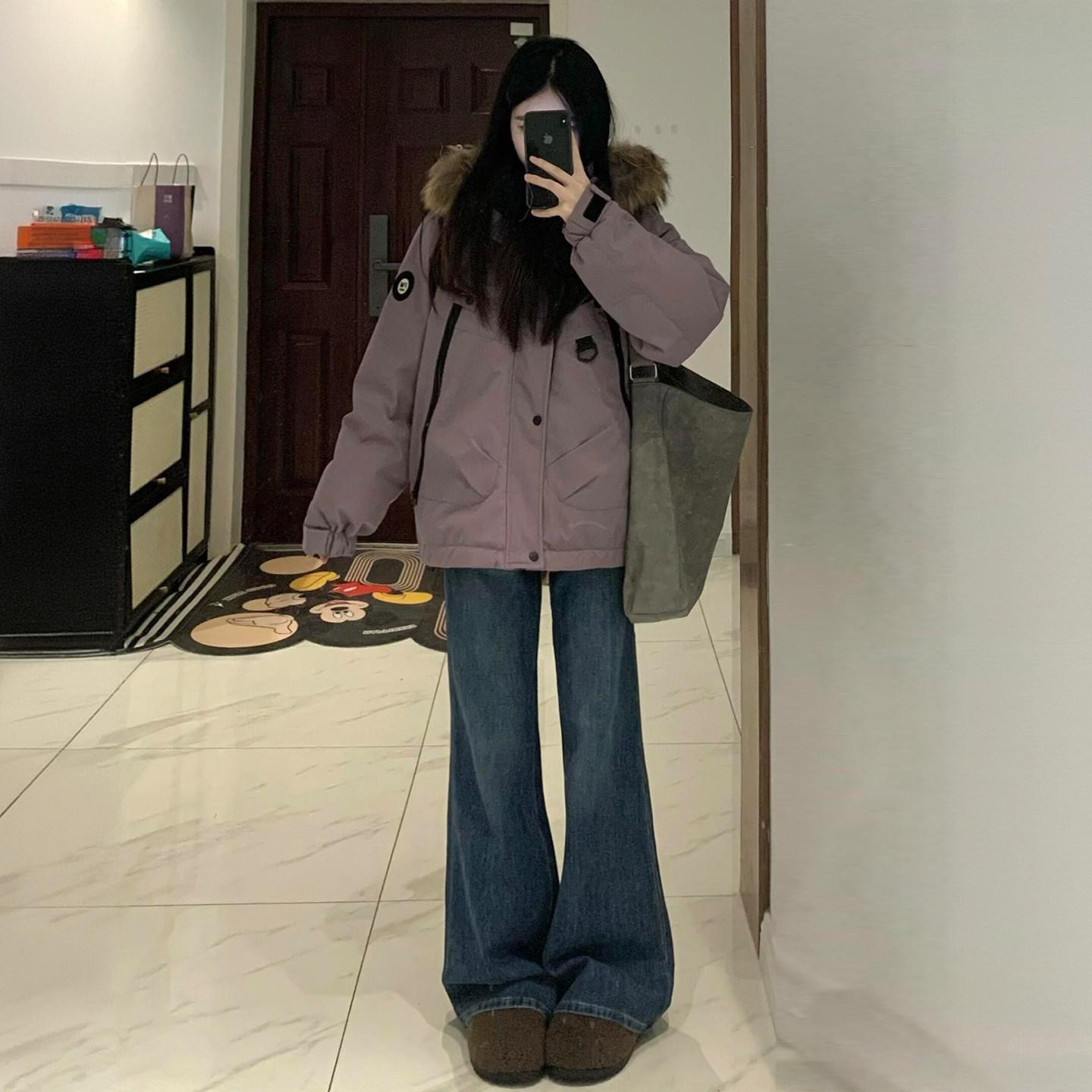 300斤大码女装韩系学院风保暖派克棉服女胖mm美式气质毛领厚外套,淘宝优惠券,粉丝福利购,淘宝优惠卷