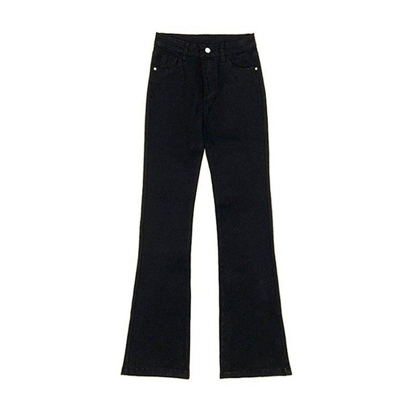 300斤大码女装韩版高街牛仔裤女冬季胖mm弹力设计感显瘦微喇裤子,淘宝优惠券,粉丝福利购,淘宝优惠卷