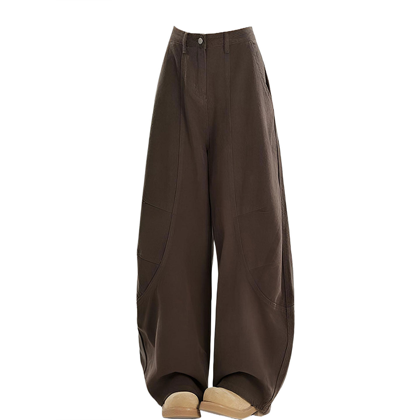 胖mm特大码女装弯刀设计感显瘦牛仔裤女新款美式工装风阔腿长裤子,淘宝优惠券,粉丝福利购,淘宝优惠卷