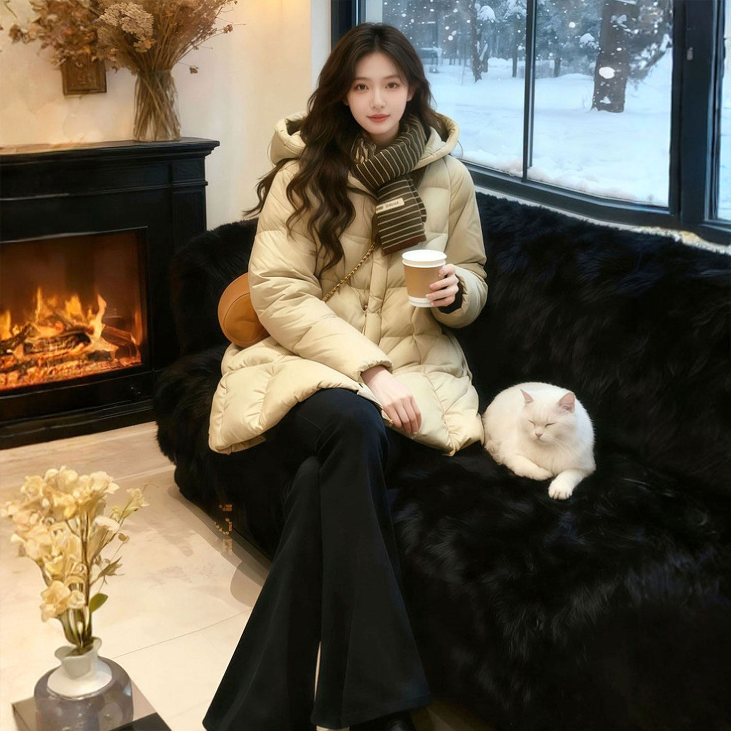 大码胖mm超好看棉服女2026新款休闲学院风宽松百搭保暖厚外套棉袄,淘宝优惠券,粉丝福利购,淘宝优惠卷