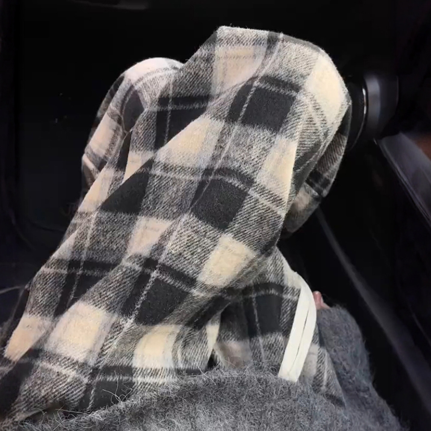 300斤胖mm大码美式慵懒格子阔腿休闲裤女高腰垂感宽松百搭毛呢裤,淘宝优惠券,粉丝福利购,淘宝优惠卷