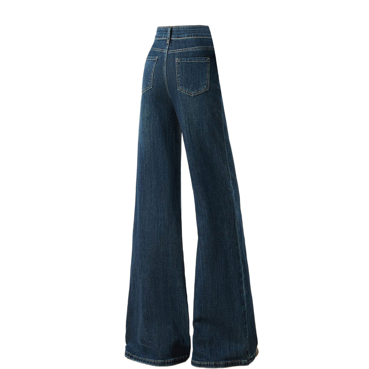 特大码女装胖mm复古微喇牛仔裤女2026新款裤子高街辣妹风喇叭长裤,淘宝优惠券,粉丝福利购,淘宝优惠卷