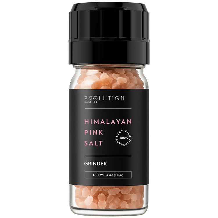 EvolutionSalt喜马拉雅玫瑰粉盐研磨家用食用低钠粗盐非海盐113g