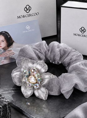 MOCERCOO墨蔻奢华花朵小肠发圈