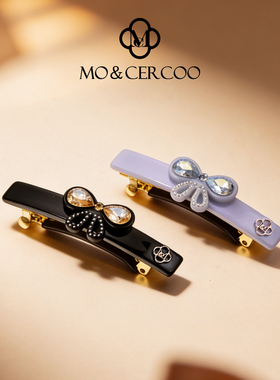 MoCercoo优雅百搭蝴蝶结弹簧夹子