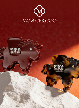 Mo&Cercoo马年款氛围感鲨鱼夹子