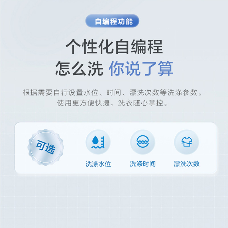 Haier pulsator washing machine 10kg fully automatic direct drive variable frequency first-level energy-saving mite removal household washing machine 616