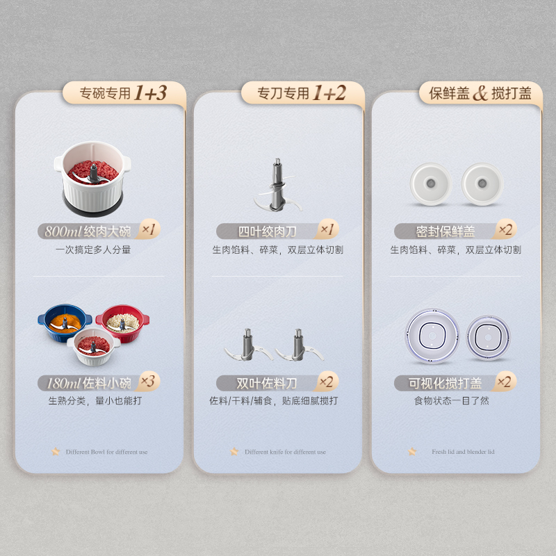 Mofei condiment machine, meat grinder, household meal preparation, fully automatic, multi-functional minced vegetable stuffing cooking machine, food supplement cooking machine