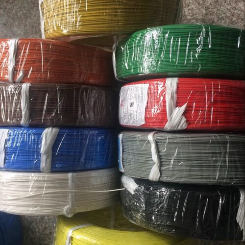 美军标线M81822-6A环保PEFE200度600V耐温耐压阻燃镀锡/镍/银铜 - 图0