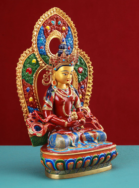 藏式纯铜七寸家用摆件民族风