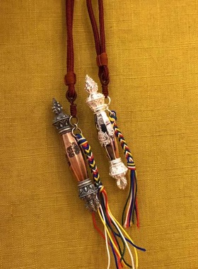 s925纯银格萨尔王权杖心想事成