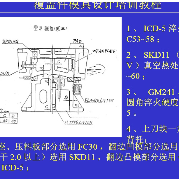 五金模具cad图纸连续模冲压动画精密结构设计级进模端子机械制图 - 图2