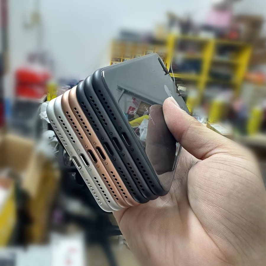 适用于苹果8p原装拆机后壳iPhone8代中框8puls边框后盖8P更换中框带后玻璃总成电池后屏