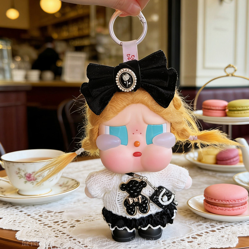 哭娃衣服小香风学院风泰式哭娃搪胶公仔挂件包包挂饰毛绒玩偶潮玩,淘宝优惠券,粉丝福利购,淘宝优惠卷