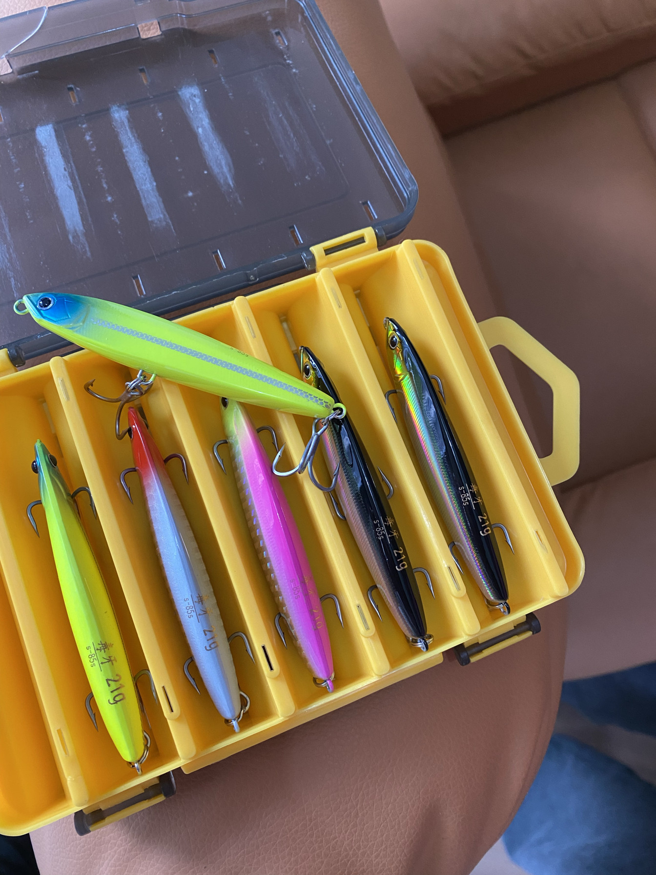 【十支装送饵盒】毒牙大克重沉水铅笔27g铅笔路亚饵远投飞鬼,淘宝优惠券,粉丝福利购,淘宝优惠卷