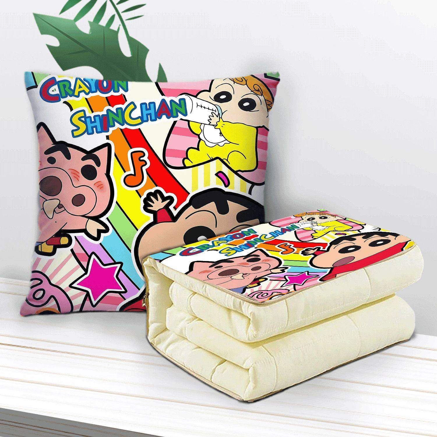 蜡笔小新抱枕被抱枕被子二合一两用车内办公午睡枕头被宿舍被子,淘宝优惠券,粉丝福利购,淘宝优惠卷