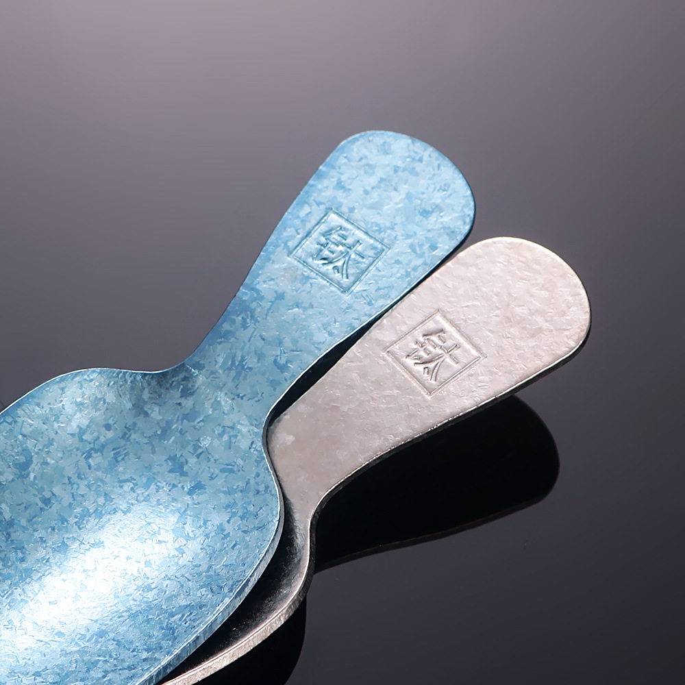 纯钛结晶短柄茶勺家用取茶勺咖啡豆勺餐厅雪糕甜品勺茶叶罐分茶勺,淘宝优惠券,粉丝福利购,淘宝优惠卷