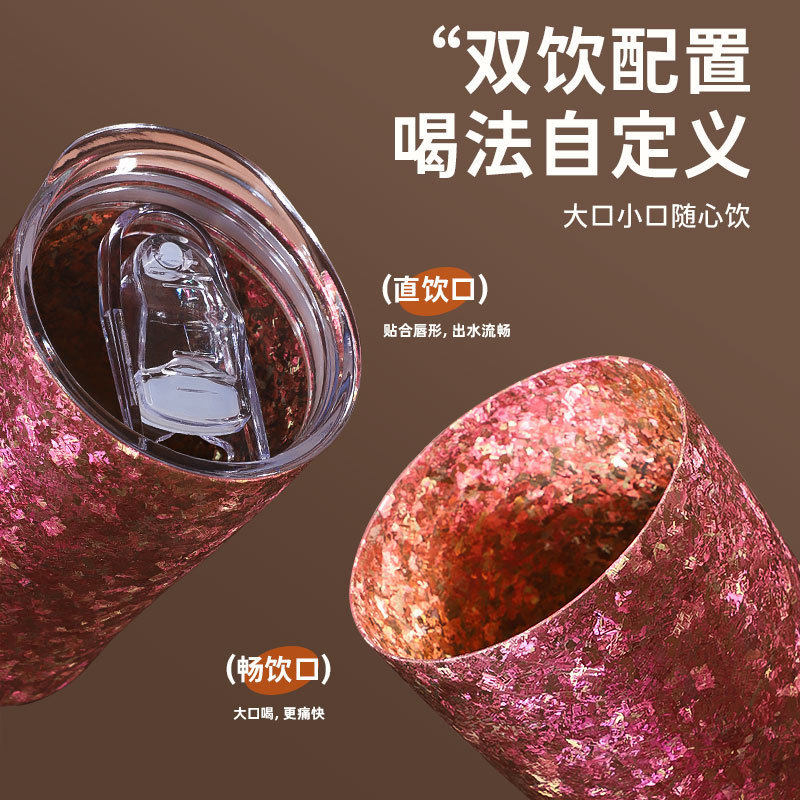 纯钛保温随手杯户外水杯便携双层啤酒杯咖啡杯高档钛车载杯子,淘宝优惠券,粉丝福利购,淘宝优惠卷