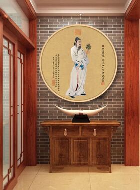 药王神像孙思邈画挂中国古代十大