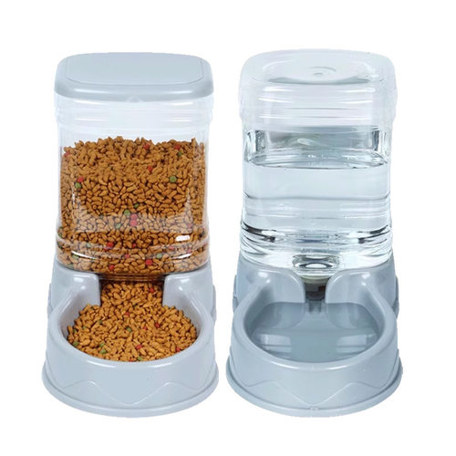 狗盆狗碗双碗自动饮水器泰迪金毛狗狗猫咪宠物自动喂食器大型犬 - 图3