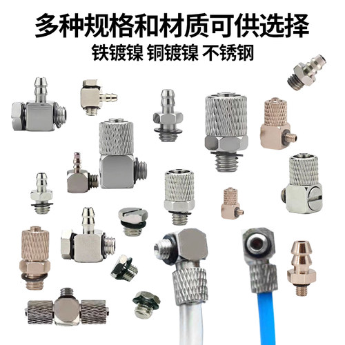SMC气缸微型快拧接头MS M-3/4/5/6AU/ALU/ALHN/ALHU/5H/HLH-2-4-6 - 图0