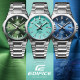Casio EDIFICE octagonal frame artificial sapphire glass mirror waterproof business men's watch EFR-S108D
