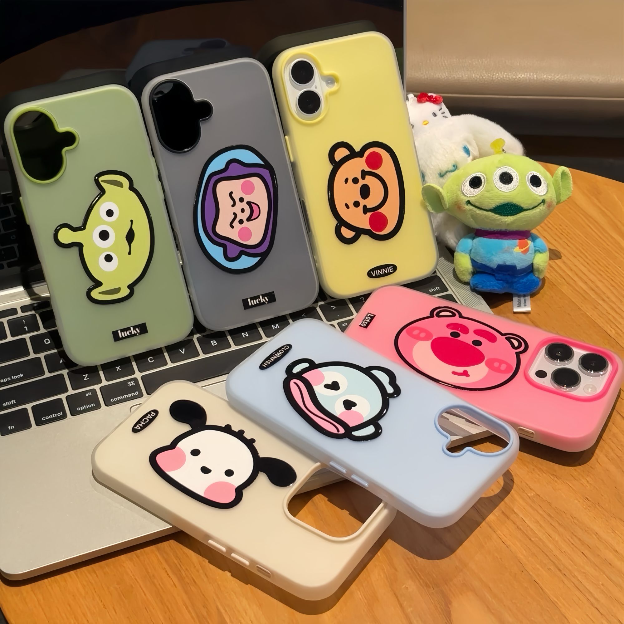 小丑鱼卡通可爱头像集合适用iPhone16promax手机壳苹果14新款12肤感13pro奶呼呼15超火16pro日韩11全包防摔套